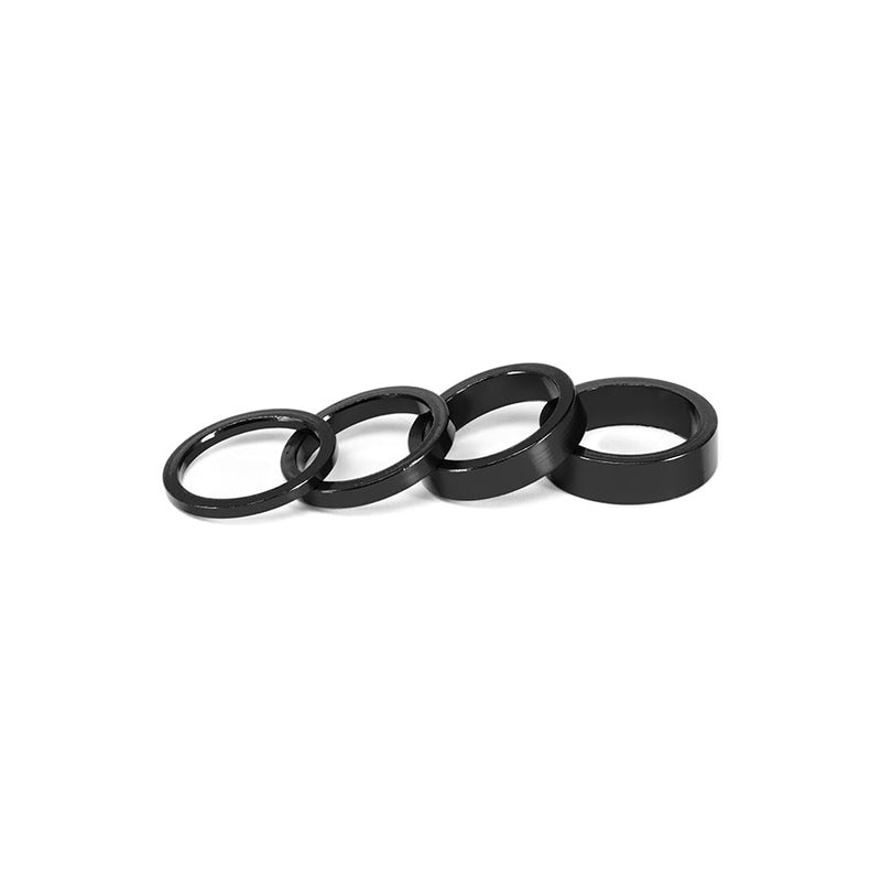 Load image into Gallery viewer, Salt Headset Spacer Headset Spacer, 1-1/8'', Height: 3mm/5mm/8mm/10mm, 6061-T6 Aluminum, Black