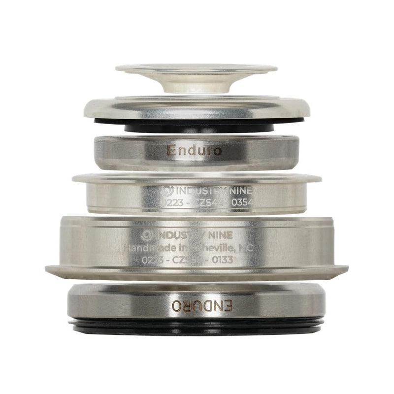 Load image into Gallery viewer, Industry Nine iRiX ZS44/ZS56 Headset, : ZS44/28.6 | ZS56/40, ZeroStack, Complete, Silver