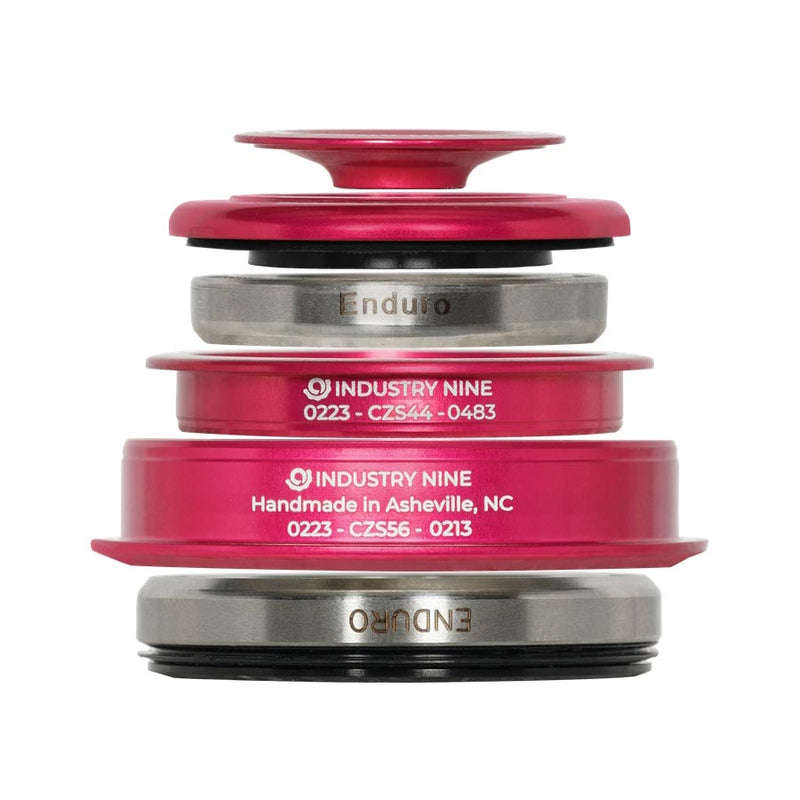 Load image into Gallery viewer, Industry Nine iRiX ZS44/ZS56 Headset, : ZS44/28.6 | ZS56/40, ZeroStack, Complete, Pink