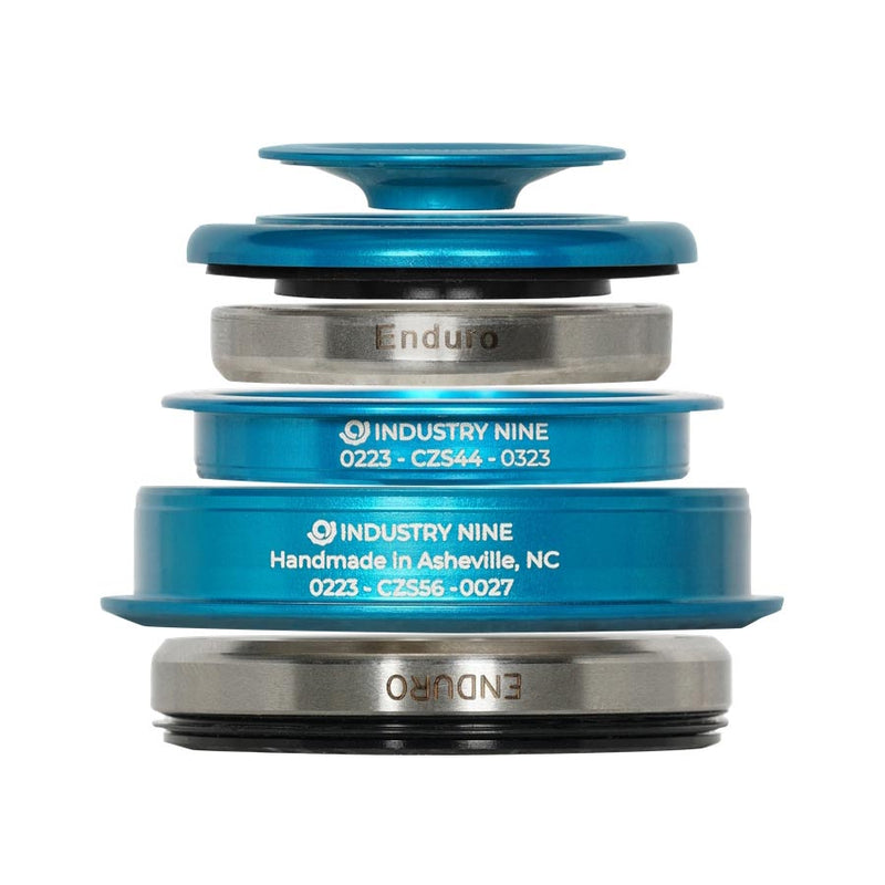 Load image into Gallery viewer, Industry Nine iRiX ZS44/ZS56 Headset, : ZS44/28.6 | ZS56/40, ZeroStack, Complete, Turquoise