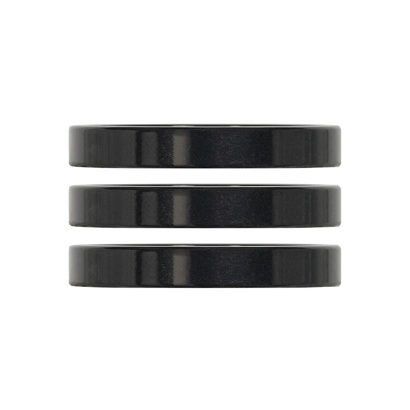 Load image into Gallery viewer, Industry Nine iRiX Headset Spacer, 1-1/8'', Height: 5mm, Aluminum, Black, 3pcs