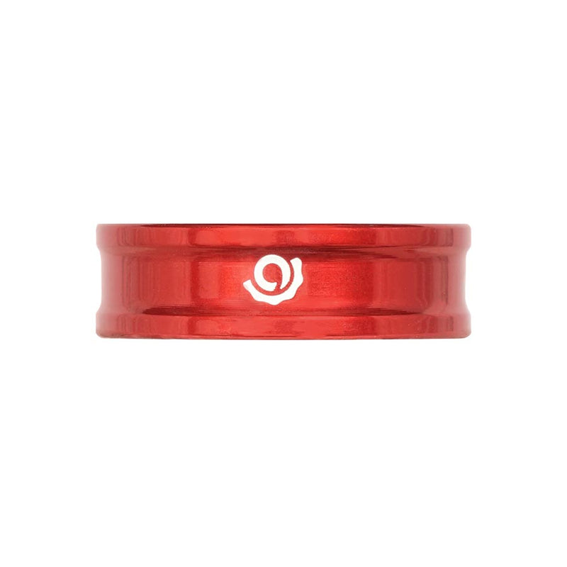 Load image into Gallery viewer, Industry Nine iRiX Headset Spacer, 1-1/8'', Height: 10mm, Aluminum, Red