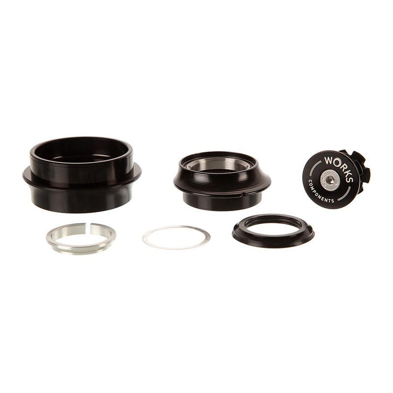 Load image into Gallery viewer, Works Components EC44-EC56 Reach Adjust, Headset, : EC44/28.6 | EC56/40, ZS, External threadless, Complete, Black