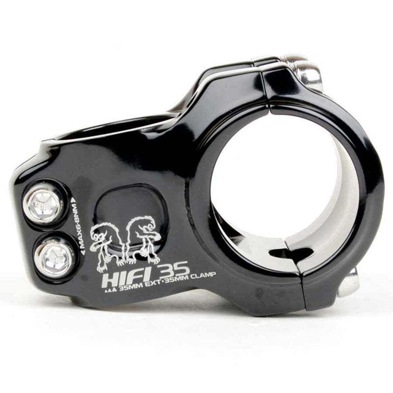 Load image into Gallery viewer, Chromag HiFi Stem Length 35mm Clamp 35mm +/-0 Deg 1 1/8 in Black Aluminum MTB
