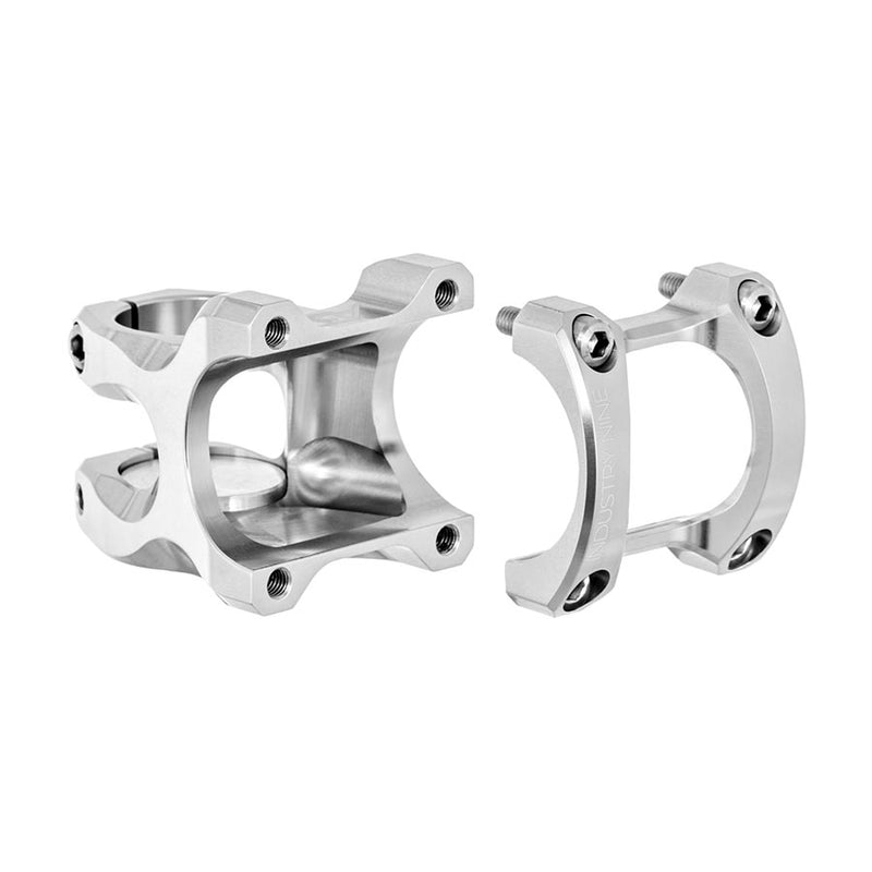Load image into Gallery viewer, Industry Nine A35 Stem Diameter: 35mm, Length: 32mm, Steerer: 1-1/8'', 9°, Silver
