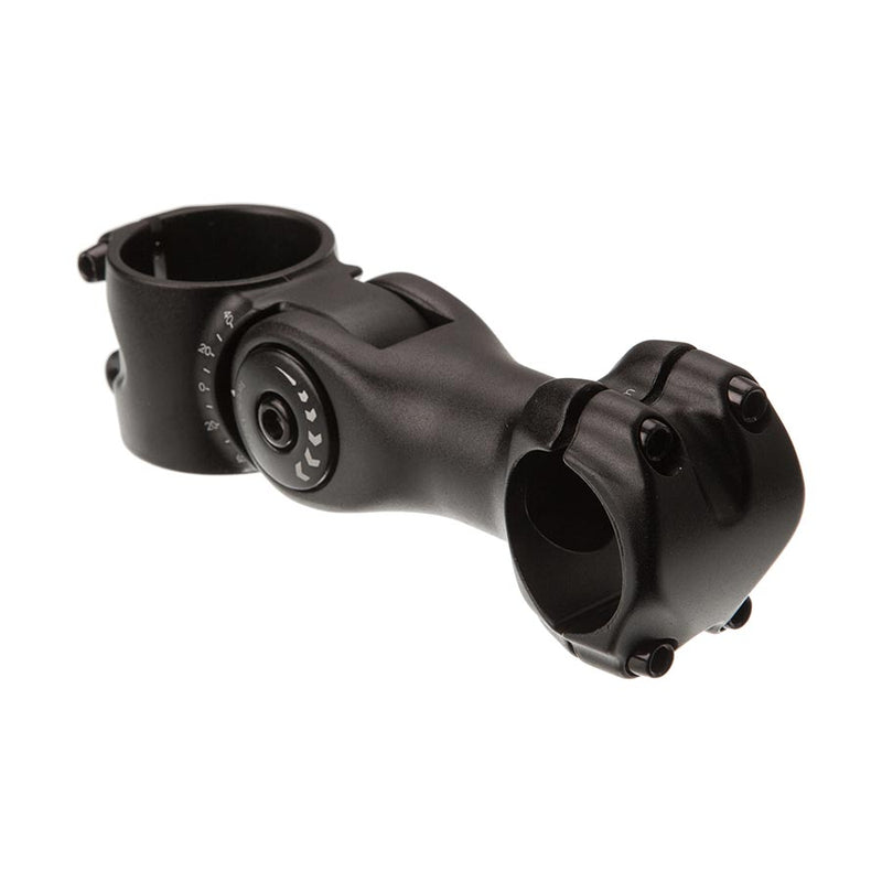Load image into Gallery viewer, YUBA Adjustable Stem 1.5" steer, 110mm, 31.8 bar, Black