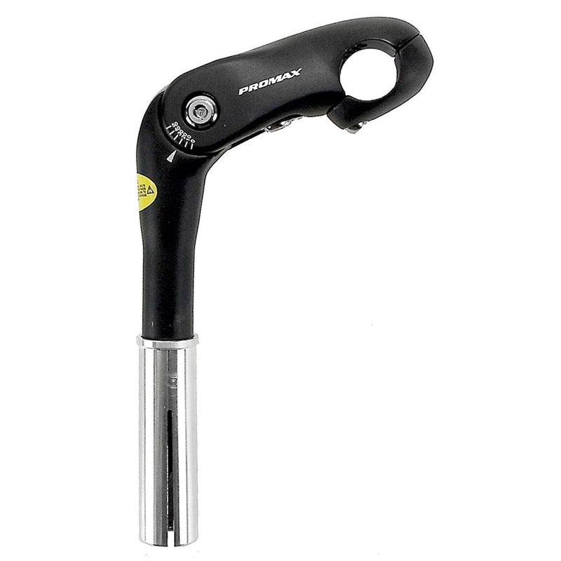 Load image into Gallery viewer, Promax 85mm 1 1/8 Adj OEM Black, Stem, Diameter: 25.4mm, Length: 85mm, Steerer: 22.2mm with 25.4mm adapter, Black