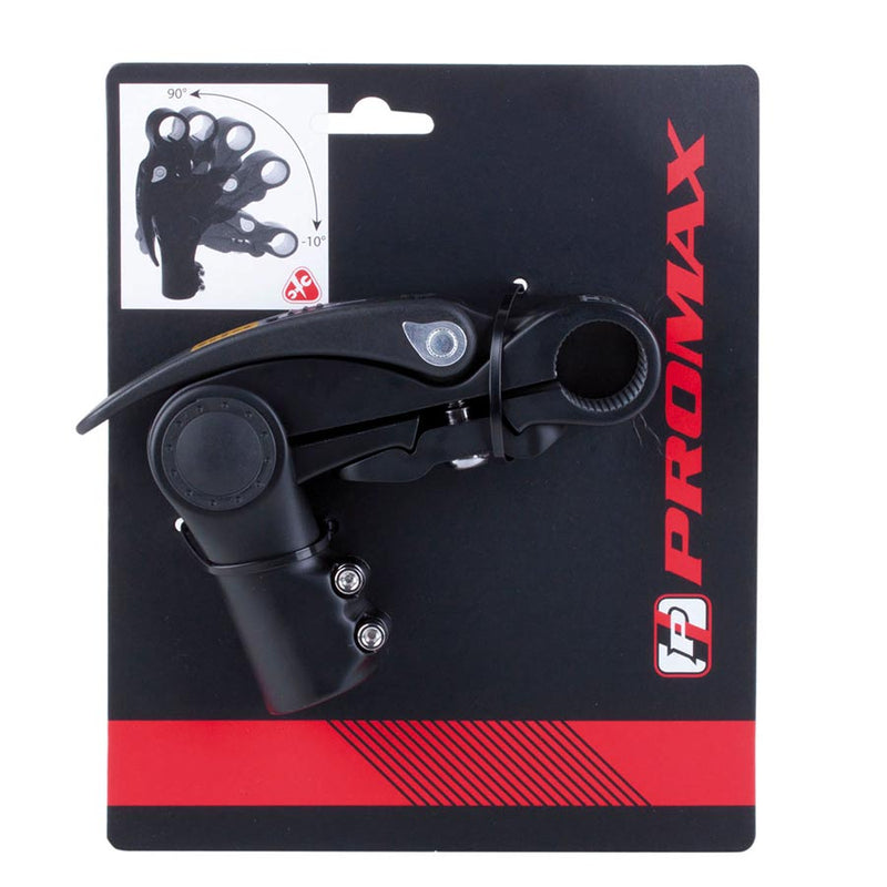 Load image into Gallery viewer, Promax Ahead Handle Stem Diameter: 25.4mm, Length: 110mm, Steerer: 28.6mm, Black