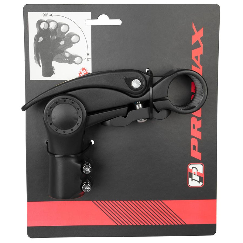 Load image into Gallery viewer, Promax Ahead Handle Stem Diameter: 31.8mm, Length: 110mm, Steerer: 28.6mm, Black
