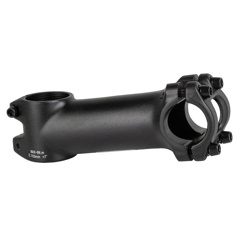 Load image into Gallery viewer, M-Wave ST-M3.3 Stem Diameter: 25.4mm, Length: 105mm, Steerer: 1-1/8'', ±7°, Black