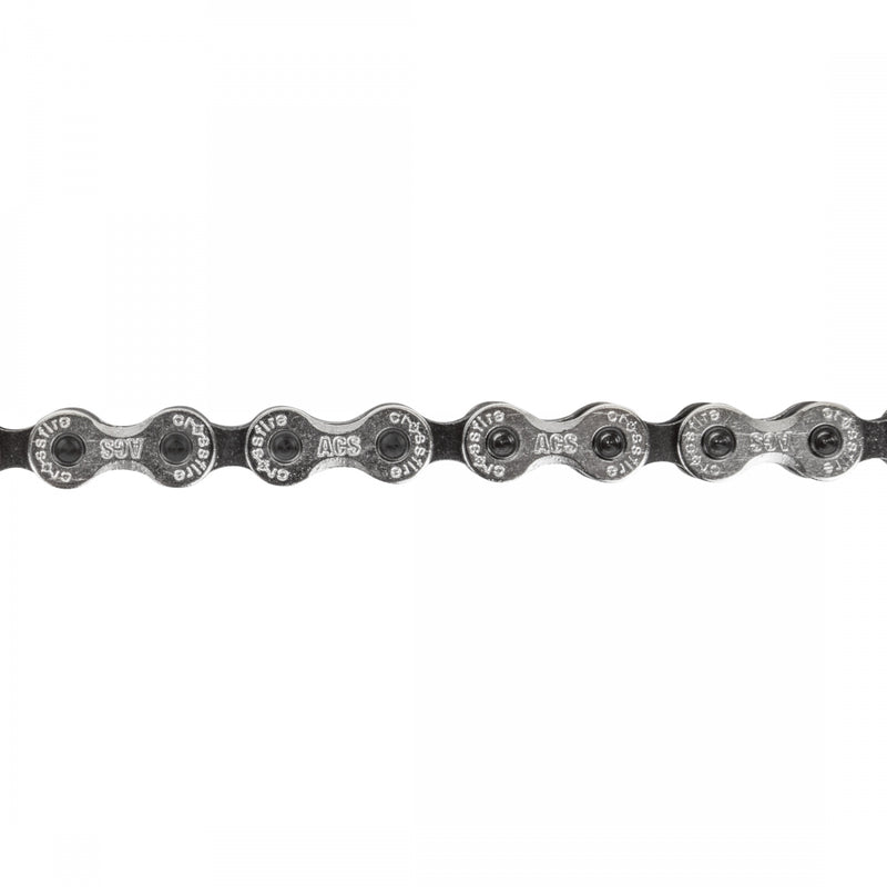 Load image into Gallery viewer, ACS Crossfire Chain Single Speed 1/2 x 1/8 106 Links Silver Steel