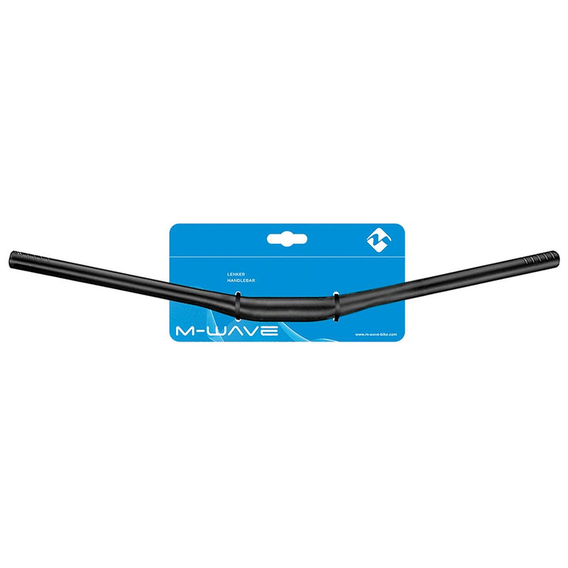 Load image into Gallery viewer, M-Wave HB-M4.1 MTB Handlebar, Diameter: 31.8mm, 780mm, Rise: 10mm, Black