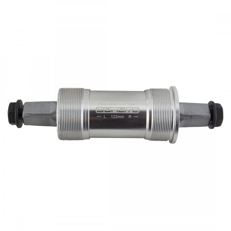 Load image into Gallery viewer, Sunlite SL-55 Square Taper JIS 73x122 Spindle Sealed Bearings BSA Bottom Bracket