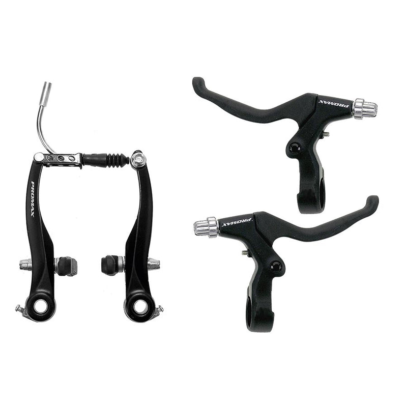 Load image into Gallery viewer, Promax TX V-Brake and Lever Set, Front and Rear, Black