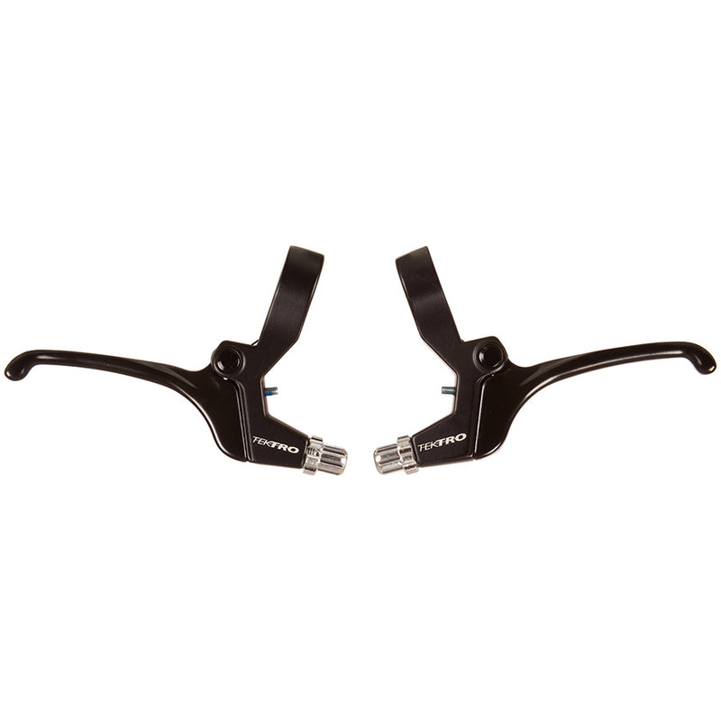 Load image into Gallery viewer, Tektro JL510-TS Brake Lever Front and Rear, Black, Pair, For 19mm diameter handlebars