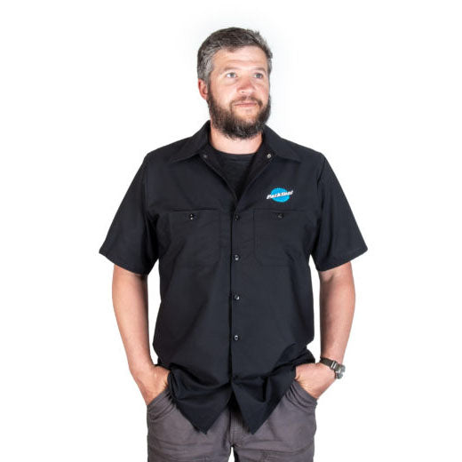Load image into Gallery viewer, Park Tool MS-2 Mechanic Shirt - Black, Medium