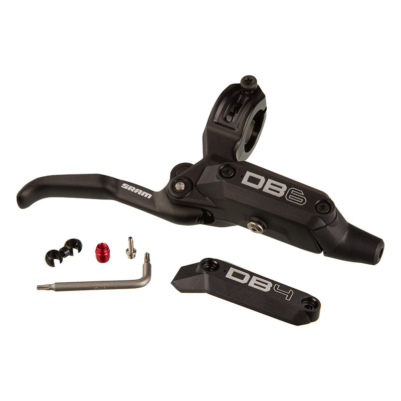 Load image into Gallery viewer, SRAM DB6/4 Disc Brake Lever Assembly - Right, Aluminum Lever Blade, Diffusion Biack, A1