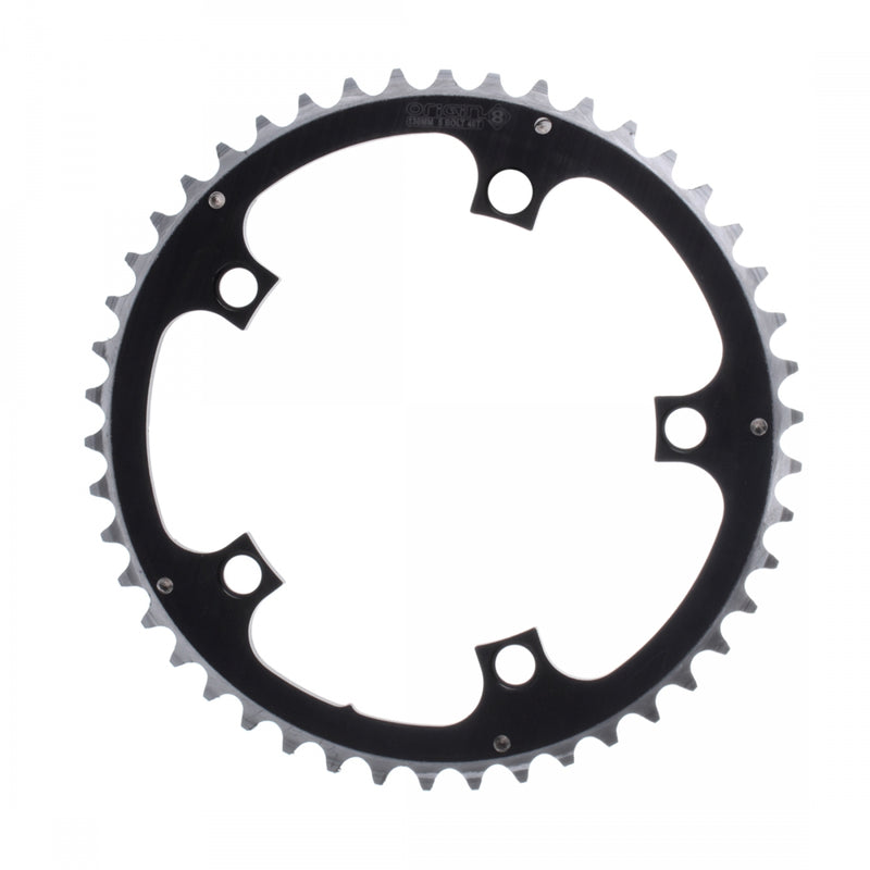 Load image into Gallery viewer, Premium Alloy Bicycle Chainring Bundle | 46T & 38T 130 BCD 5-Bolt 8/9/10-Speed Ramped & Non-Ramped