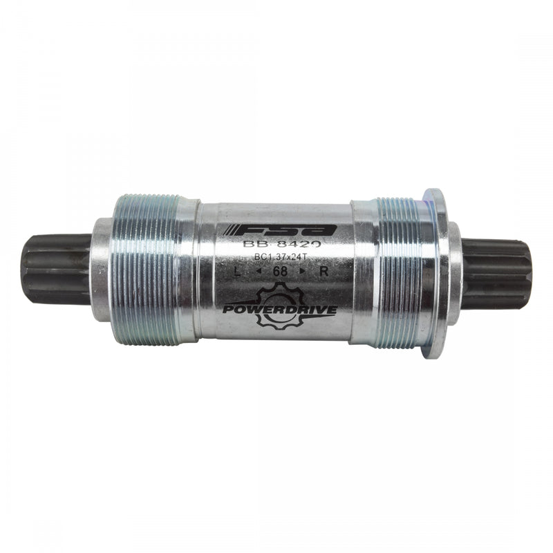 Load image into Gallery viewer, FSA 8420ST Power Drive Steel Cartridge Bearings English Bottom Bracket 68x113mm