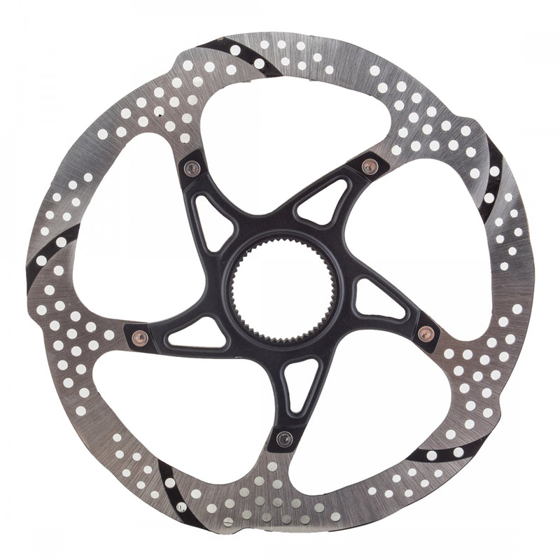 Load image into Gallery viewer, TRP-25 Disc Brake Rotor - 180mm, Center Lock, 1.8mm, Silver/Black