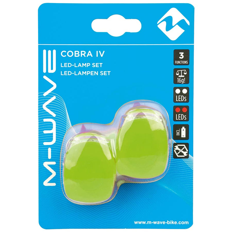 Load image into Gallery viewer, M-Wave Cobra IV Light Set Green
