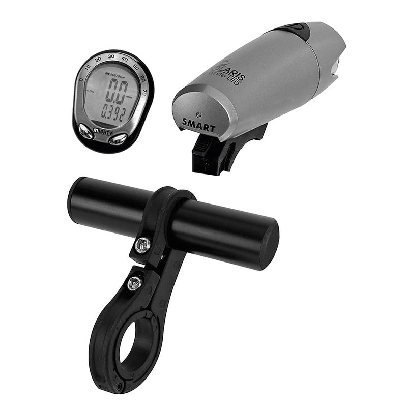 Load image into Gallery viewer, M-Wave Cockpit Plus 31.8mm with adapter for 25.4/26mm