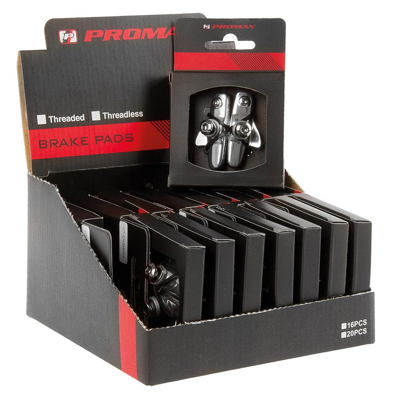 Load image into Gallery viewer, Promax 55 C Linear Pull Pads, 55mm cartridge type, Rubber, Pair