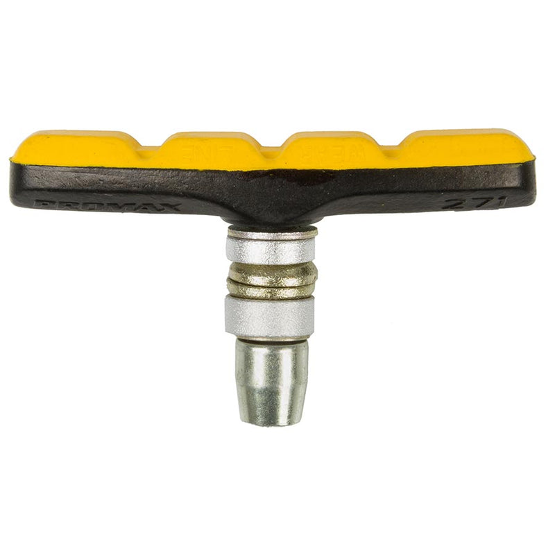 Load image into Gallery viewer, Promax 70 Y T Linear Pull Pads, Cartridge type V-Brake pads, All weather, Rubber, Pair