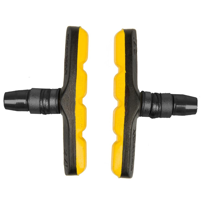 Load image into Gallery viewer, Promax 70 Y T Linear Pull Pads, Cartridge type V-Brake pads, All weather, Rubber, Pair