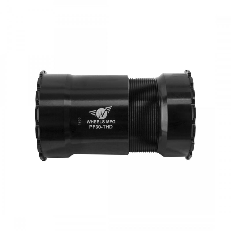 Load image into Gallery viewer, Wheels Manufacturing ABEC-3 Bearing Threaded PF30 Bottom Bracket for 30mm Cranks