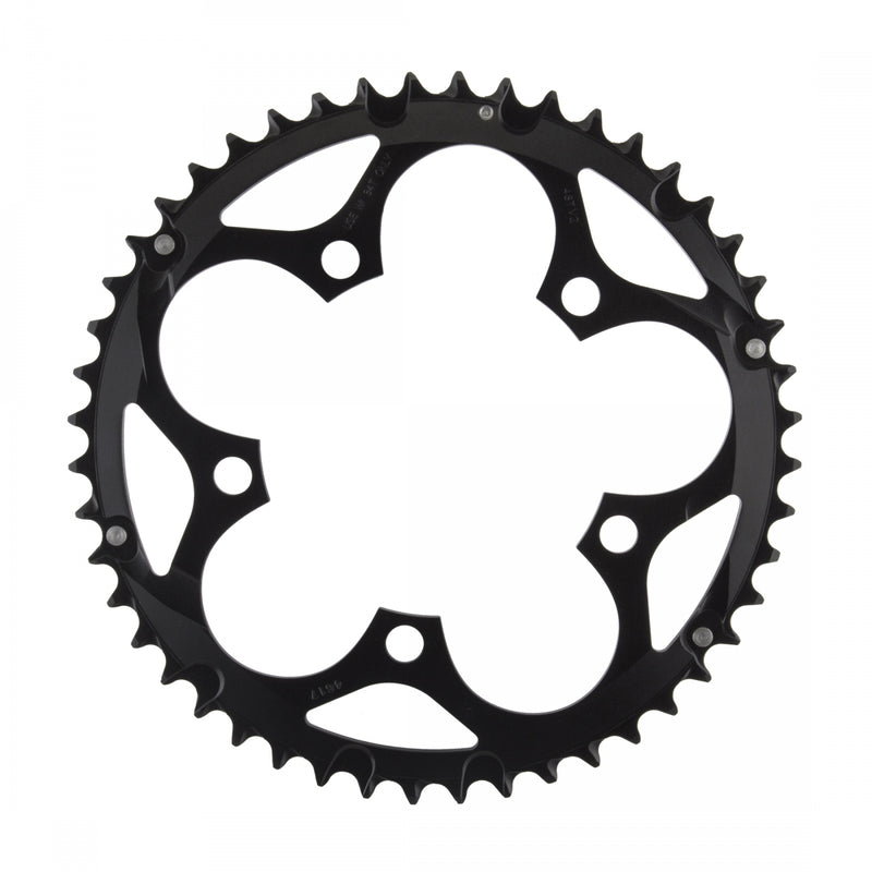 Load image into Gallery viewer, SRAM Force/Rival/Apex Chainring 48t 110 BCD 10-Speed Aluminum Blk Touring Road