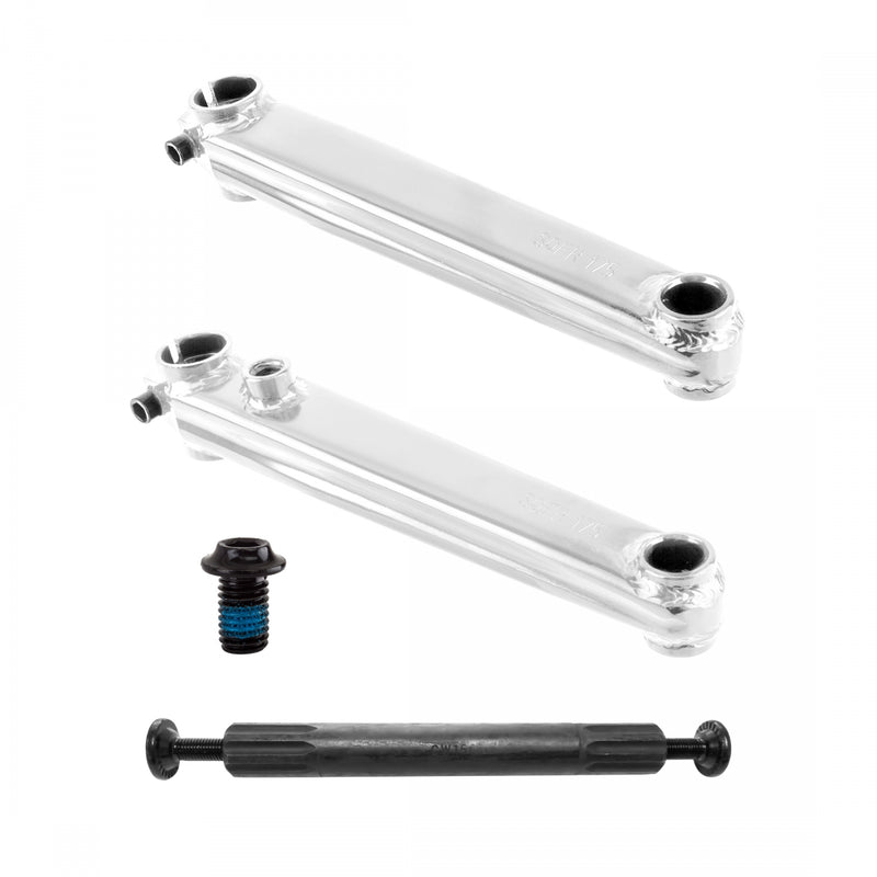 Load image into Gallery viewer, SE Bikes V-Ridge Cranks BB Axle Inlcuded 175mm 19mm Single Speed WHT