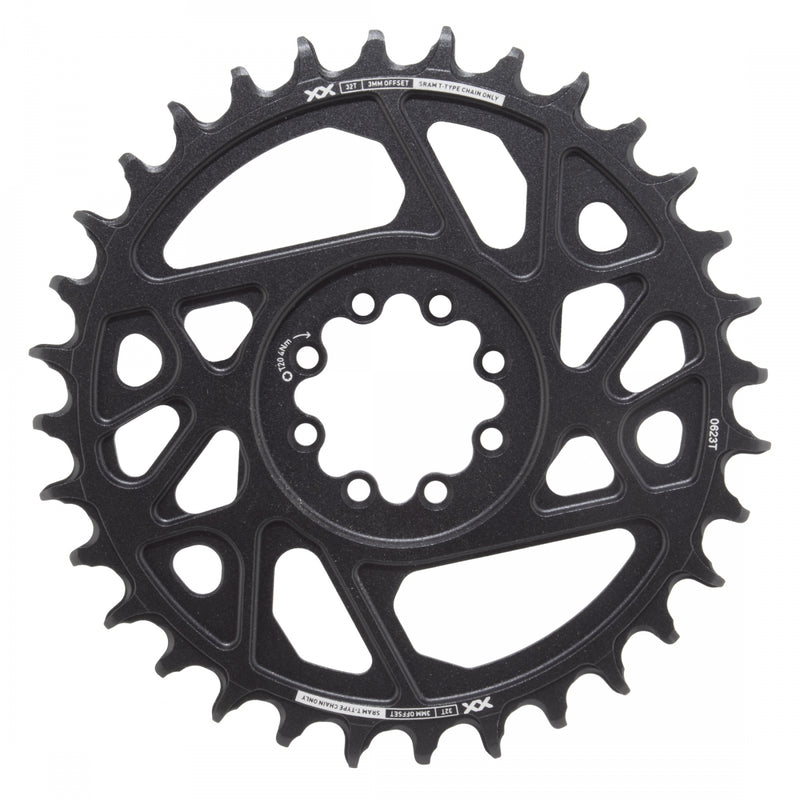 Load image into Gallery viewer, SRAM XX Eagle T-Type Direct Mount Chainring - 32t, 12-Speed, 8-Bolt Direct Mount, 3mm Offset, Aluminum, Black, D1