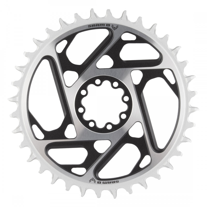 Load image into Gallery viewer, SRAM XX SL Eagle T-Type Direct Mount Chainring - 36t, 12-Speed, 8-Bolt Direct Mount, 0mm Offset, Aluminum, Black/Silver,
