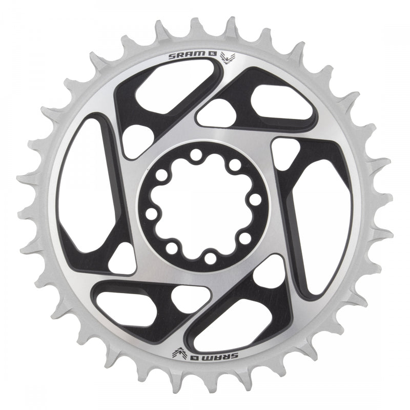 Load image into Gallery viewer, SRAM XX SL Eagle T-Type Direct Mount Chainring - 32t, 12-Speed, 8-Bolt Direct Mount, 3mm Offset, Aluminum, Black/Silver,