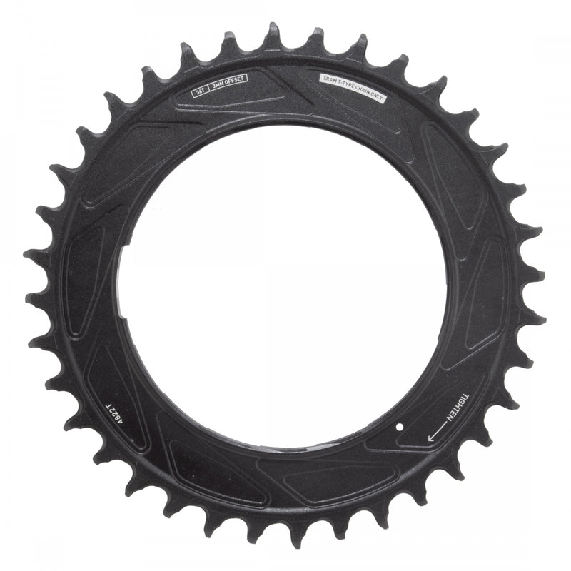Load image into Gallery viewer, SRAM XX SL Eagle T-Type Thread Mount Chainring - 36t, 12-Speed, Thread Mount (For XX SL PM Spider), 3mm Offset,