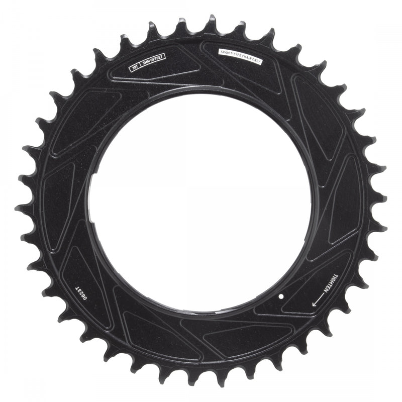 Load image into Gallery viewer, SRAM XX SL Eagle T-Type Thread Mount Chainring - 38t, 12-Speed, Thread Mount (For XX SL PM Spider), 3mm Offset,