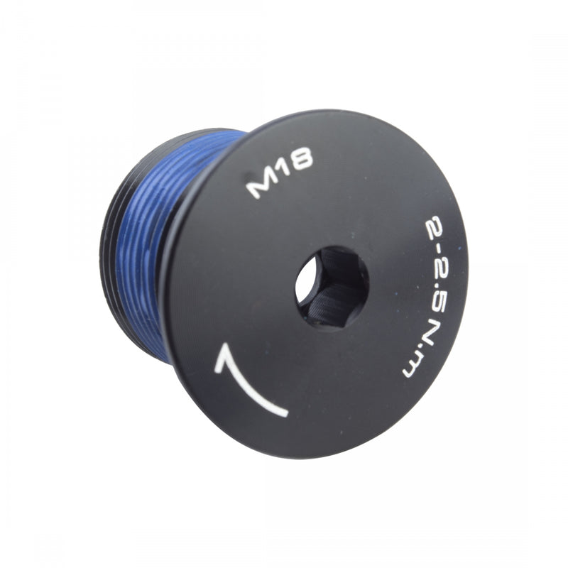 Load image into Gallery viewer, Black Ops M18x1mm Spindle Bolt M18 x 1mm BLK