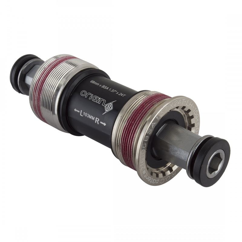 Load image into Gallery viewer, Origin8-TorqLite-Square-Taper-Bottom-Bracket-68mm-Square-Taper-JIS-Bottom-Bracket-BTBK0425-Bicycle-Bottom-Brackets
