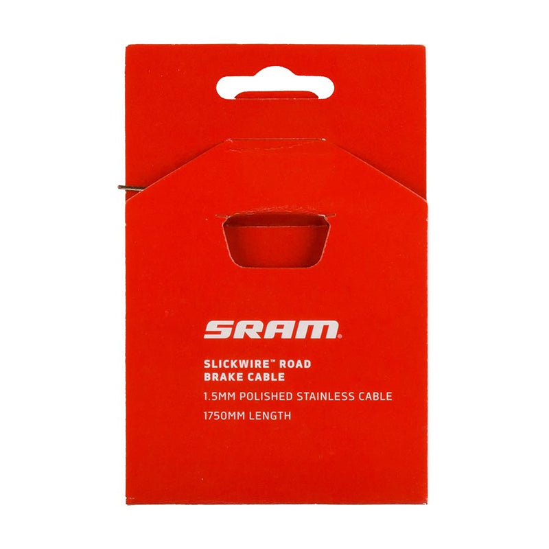 Load image into Gallery viewer, SRAM SlickWire Brake Cable - Road, 1.5mm, 1750mm Length, Silver