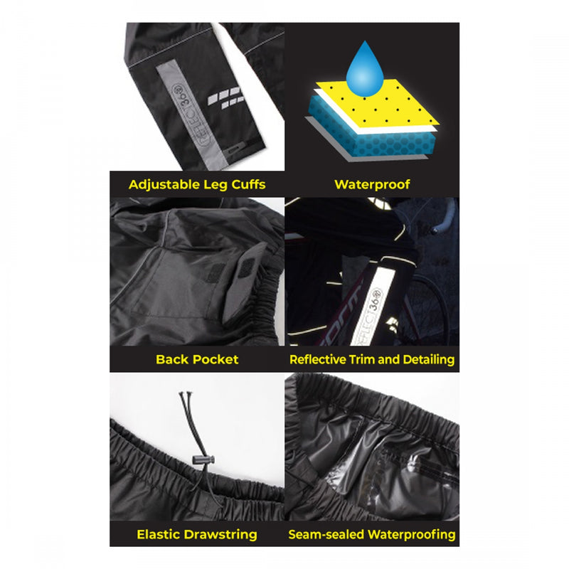 Load image into Gallery viewer, Proviz Reflect360 Waterproof Over Pants Black MD Men`s