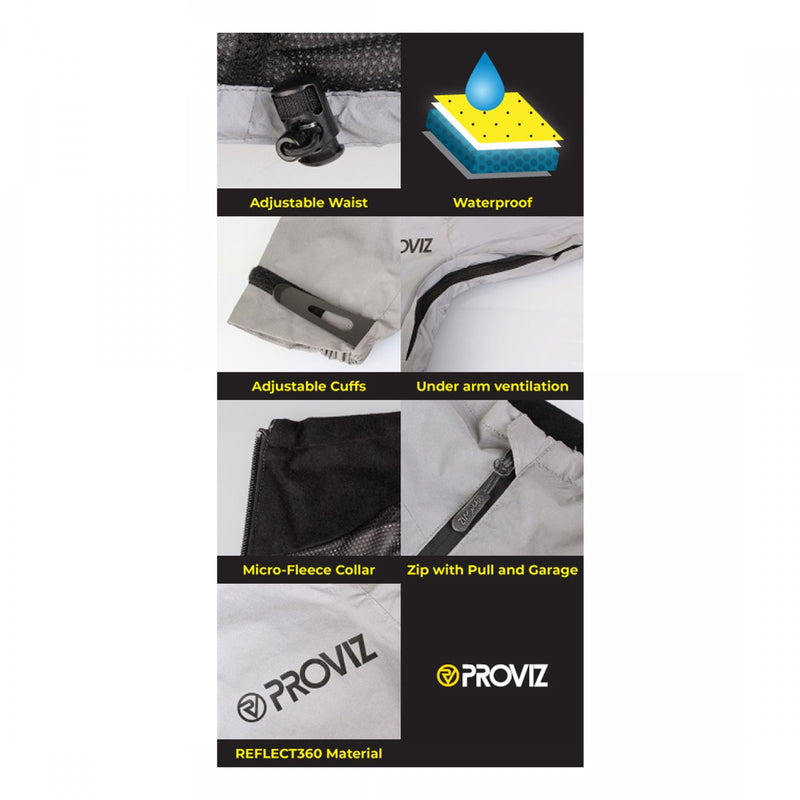 Load image into Gallery viewer, Proviz Reflect360 Outdoor Jacket Reflective Grey LG Men`s