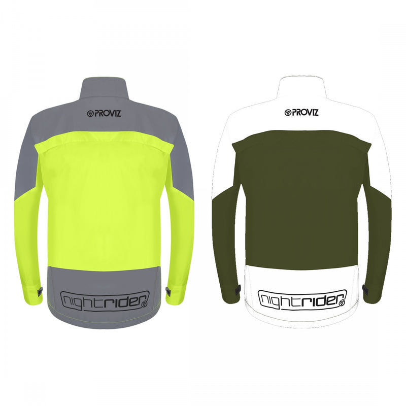Load image into Gallery viewer, Proviz Nightrider 2.0 Cycling Jacket Yellow SM Men`s