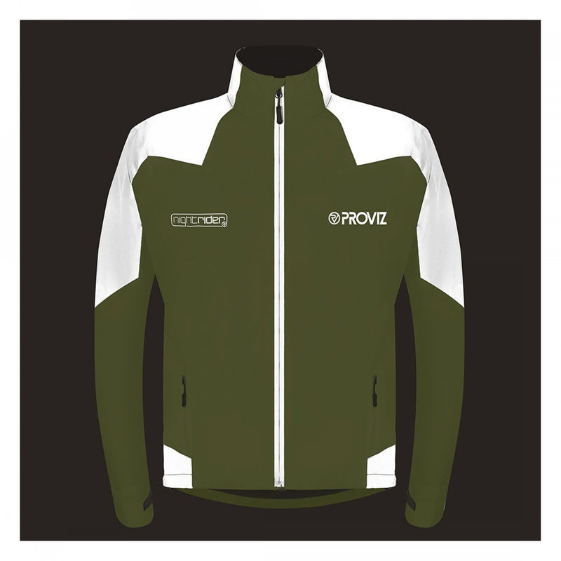 Load image into Gallery viewer, Proviz Nightrider 2.0 Cycling Jacket Yellow LG Men`s