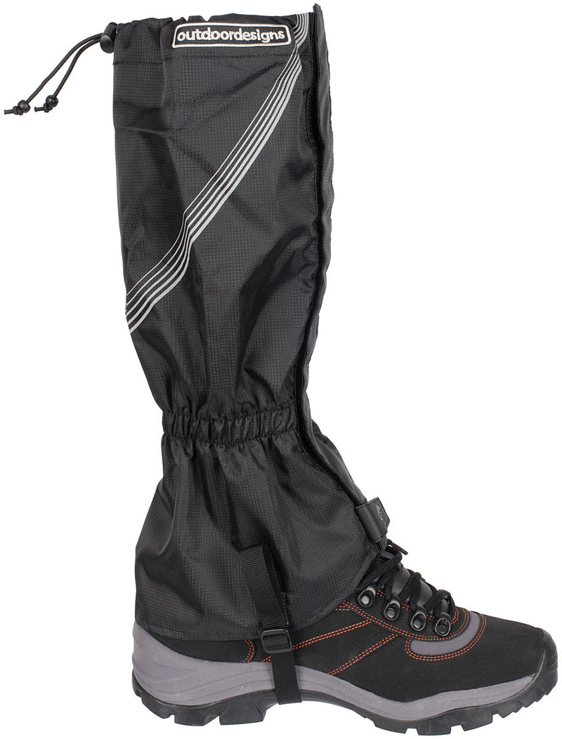 Load image into Gallery viewer, Outdoor Designs Tundra Gaiter - Black, Size S - Ideal for Outdoor Adventures