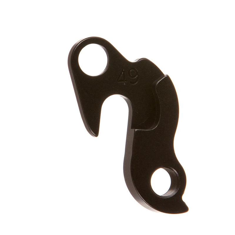 Load image into Gallery viewer, Wheels Manufacturing Derailleur Hanger 49 6061 Aluminum: Black