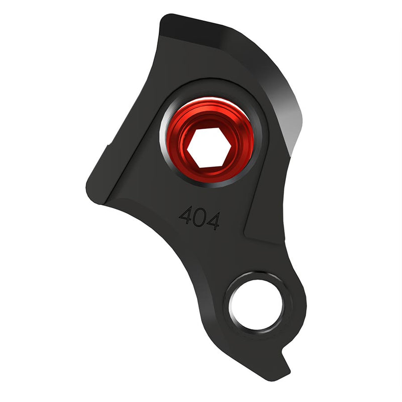 Load image into Gallery viewer, Wheels Manufacturing Universal Derailleur Hanger - 487-1, For Trek ABP MTB Frames designed to accept SRAM UDH, Black/Red