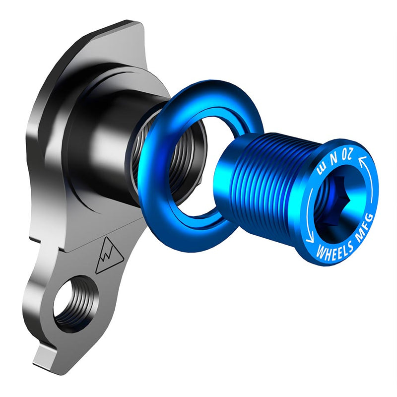 Load image into Gallery viewer, Wheels Manufacturing Universal Derailleur Hanger - 487-5, For Trek ABP MTB Frames designed to accept SRAM UDH,