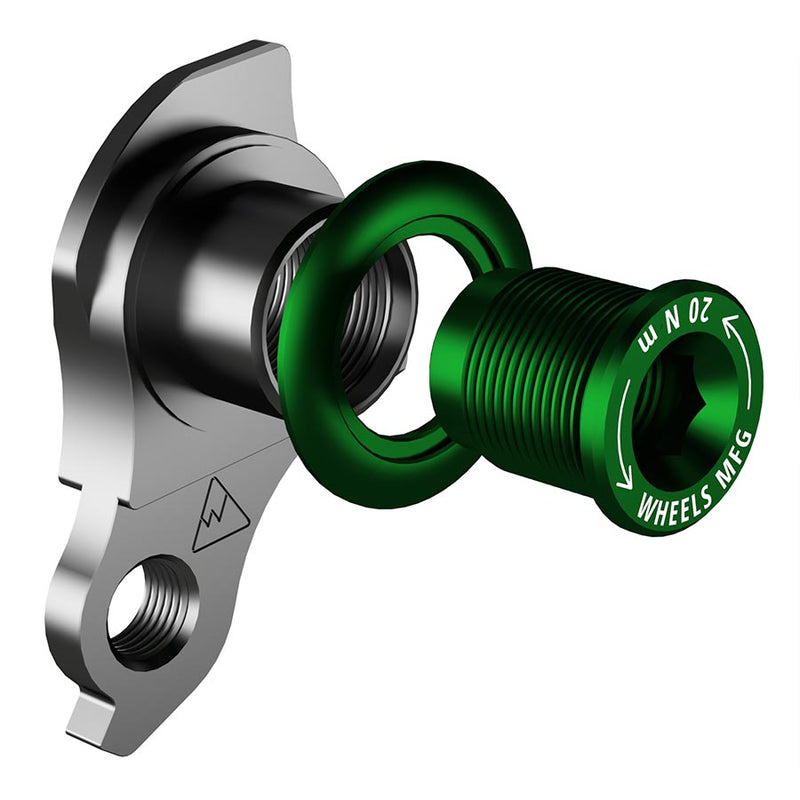 Load image into Gallery viewer, Wheels Manufacturing Universal Derailleur Hanger - 487-9, For Trek ABP MTB Frames designed to accept SRAM UDH,