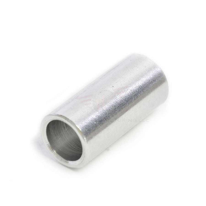 Load image into Gallery viewer, Wheels Manufacturing Cable Housing Ferrule - Alloy, 4mm, Bottle of 50
